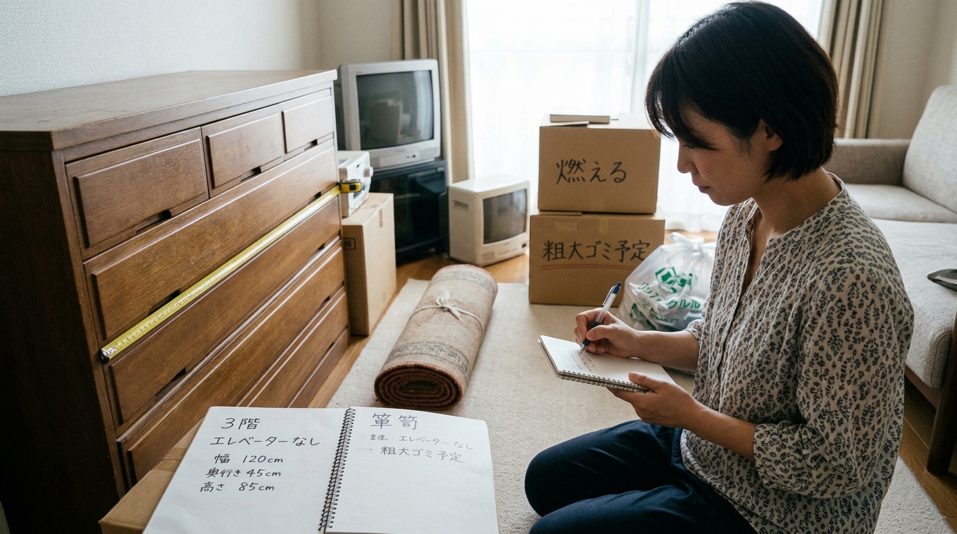 不用品処分の記事中画像